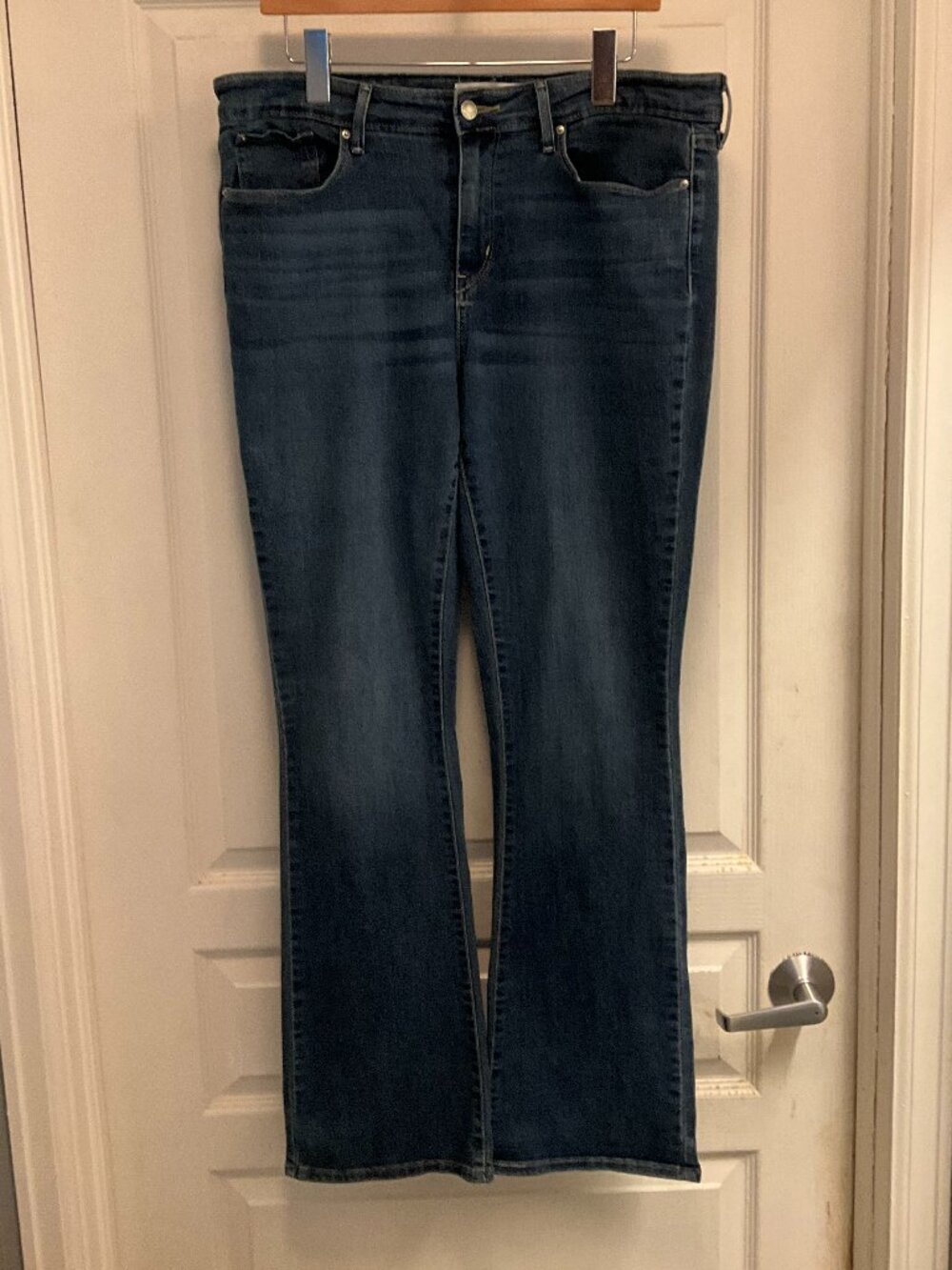 Women's Levis Signature Bootcut Blue Jeans